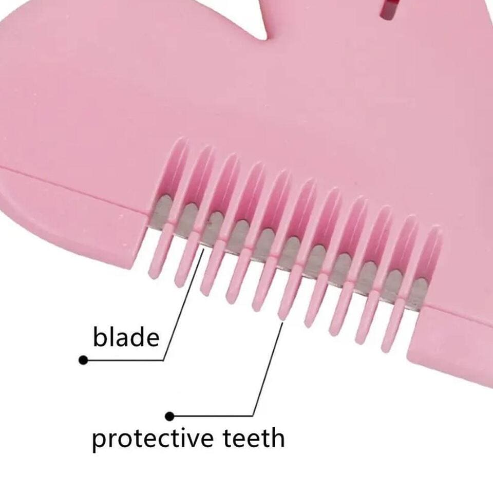 Love Heart Hair Trimming Comb, Pink Mini Hair Trimmer, Cute Manual Hair Cutting Comb, Women Hair Cutting Comb, Body Hair Removal, Pubic Hair Brush, Self Hair Cutting Comb Love Heart Hair Trimming Comb, Pink Mini Hair Trimmer, Cute Manual Hair Cutting Comb, Women Hair Cutting Comb, Body Hair Removal, Pubic Hair Brush, Self Hair Cutting Comb